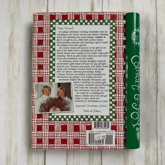 Gooseberry Patch Comfort And Joy Cookbook - Picture 3 of 3